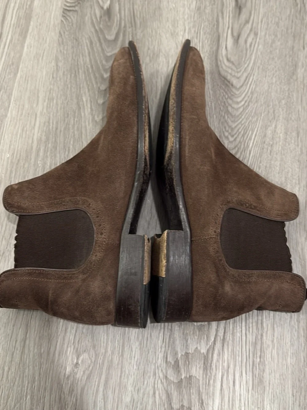 Johnston & Murphy men suede